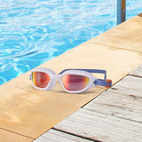 Maxbell Swimming Goggles Anti Fog Swim Glasses for Outdoor Enthusiasts Swimming Pool gray