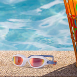 Maxbell Swimming Goggles Anti Fog Swim Glasses for Outdoor Enthusiasts Swimming Pool gray