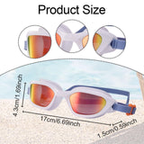 Maxbell Swimming Goggles Anti Fog Swim Glasses for Outdoor Enthusiasts Swimming Pool gray