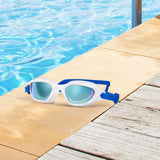 Maxbell Swimming Goggles Anti Fog Swim Glasses for Outdoor Enthusiasts Swimming Pool blue
