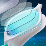 Maxbell Swimming Goggles Anti Fog Swim Glasses for Outdoor Enthusiasts Swimming Pool blue