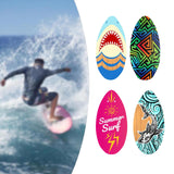 Maxbell Skimboard Skimboarding Stand up Water Sports Beach Toy 41 inch for Men Women Style A