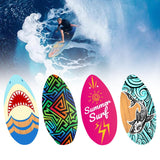 Maxbell Skimboard Skimboarding Stand up Water Sports Beach Toy 41 inch for Men Women Style A