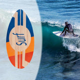 Maxbell Skimboard Standing Men Women Smooth Skimboarding Beginners Sturdy Skim Board