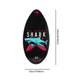 Maxbell Skimboard Shallow Water Water Sports Surfboard for Beginners Men Women Black