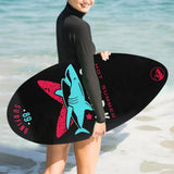 Maxbell Skimboard Shallow Water Water Sports Surfboard for Beginners Men Women Black