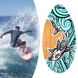 Maxbell Skimboard Skimboarding Stand up Water Sports Beach Toy 41 inch for Men Women Style D