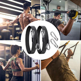 Maxbell 2x Gym Cable Extension Fitness Extension Rope Attachment for LAT Back Tricep