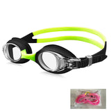 Maxbell Kids Swim Goggles Swim Glasses for Water Sports Outdoor Swimming Accessories Black Green