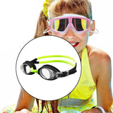Maxbell Kids Swim Goggles Swim Glasses for Water Sports Outdoor Swimming Accessories Black Green