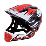 Maxbell Kids Bike Helmet Child Multipurpose Bicycle Helmet for Outdoor Biking Riding Red White Black