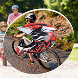 Maxbell Kids Bike Helmet Child Multipurpose Bicycle Helmet for Outdoor Biking Riding Red White Black