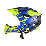 Maxbell Kids Bike Helmet Child Multipurpose Bicycle Helmet for Outdoor Biking Riding Yellow Blue