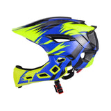 Maxbell Kids Bike Helmet Child Multipurpose Bicycle Helmet for Outdoor Biking Riding Yellow Blue