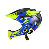 Maxbell Kids Bike Helmet Child Multipurpose Bicycle Helmet for Outdoor Biking Riding Yellow Blue