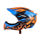 Maxbell Kids Bike Helmet Child Multipurpose Bicycle Helmet for Outdoor Biking Riding Orange Blue Black