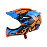 Maxbell Kids Bike Helmet Child Multipurpose Bicycle Helmet for Outdoor Biking Riding Orange Blue Black