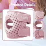 Maxbell Elbow Brace Breathable for Men Women Elbow Pad for Workout Kickboxing Sports Pink