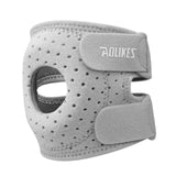 Maxbell Elbow Brace Breathable for Men Women Elbow Pad for Workout Kickboxing Sports Light Gray