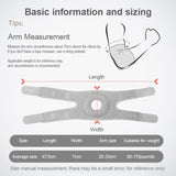 Maxbell Elbow Brace Breathable for Men Women Elbow Pad for Workout Kickboxing Sports Black