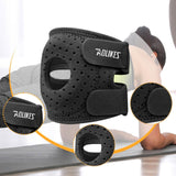 Maxbell Elbow Brace Breathable for Men Women Elbow Pad for Workout Kickboxing Sports Black