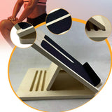 Maxbell Slant Board for Calf Stretching Wooden Calf Stretcher for Home Office Squats