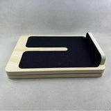 Maxbell Slant Board for Calf Stretching Wooden Calf Stretcher for Home Office Squats
