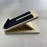 Maxbell Slant Board for Calf Stretching Wooden Calf Stretcher for Home Office Squats