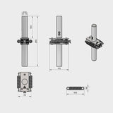 Maxbell Torque Wrist Exercise Hand Grippers for Fitness Training Accessories Workout