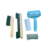 Maxbell Pool Table Brush Set Soft Bristle Easy to Use Billiard Table Surface Cleaner Wood