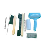 Maxbell Pool Table Brush Set Soft Bristle Easy to Use Billiard Table Surface Cleaner Wood