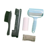 Maxbell Pool Table Brush Set Soft Bristle Easy to Use Billiard Table Surface Cleaner Black