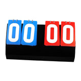 Maxbell Multi Sports Scoreboard 4 digits Table Score Flipper for Basketball Baseball