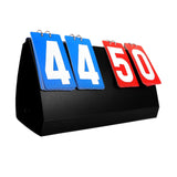 Maxbell Multi Sports Scoreboard 4 digits Table Score Flipper for Basketball Baseball