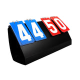 Maxbell Multi Sports Scoreboard 4 digits Table Score Flipper for Basketball Baseball