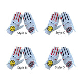 Maxbell Golf Gloves for Women Breathable Strong Grip Professional Half Finger Gloves 18