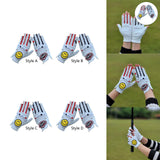 Maxbell Golf Gloves for Women Breathable Strong Grip Professional Half Finger Gloves 18