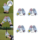 Maxbell Golf Gloves for Women Breathable Strong Grip Professional Half Finger Gloves 18
