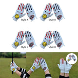Maxbell Golf Gloves for Women Breathable Strong Grip Professional Half Finger Gloves 18
