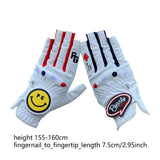 Maxbell Golf Gloves for Women Breathable Strong Grip Professional Half Finger Gloves 18