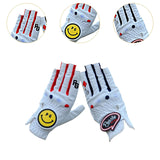 Maxbell Golf Gloves for Women Breathable Strong Grip Professional Half Finger Gloves 19