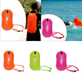 Maxbell Swimming Buoy Float Inflatable 8 kg Buoyancy for Open Water Swimmers Orange