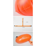 Maxbell Swimming Buoy Float Inflatable 8 kg Buoyancy for Open Water Swimmers Orange