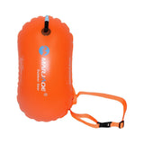 Maxbell Swimming Buoy Float Inflatable 8 kg Buoyancy for Open Water Swimmers Orange