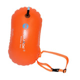 Maxbell Swimming Buoy Float Inflatable 8 kg Buoyancy for Open Water Swimmers Orange