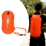 Maxbell Swimming Buoy Float Inflatable 8 kg Buoyancy for Open Water Swimmers Orange