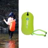 Maxbell Swimming Buoy Float Inflatable 8 kg Buoyancy for Open Water Swimmers Yellow