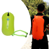 Maxbell Swimming Buoy Float Inflatable 8 kg Buoyancy for Open Water Swimmers Yellow