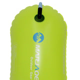 Maxbell Swimming Buoy Float Inflatable 8 kg Buoyancy for Open Water Swimmers Yellow