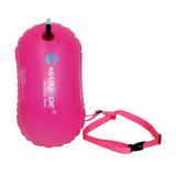Maxbell Swimming Buoy Float Inflatable 8 kg Buoyancy for Open Water Swimmers Pink